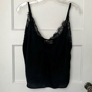 Lace Trimmed Tank